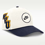West Virginia Rise Men's Nike Dri-FIT College A-Frame Adjustable Hat