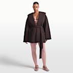 Manteau cache-cœur NikeSKIMS tissu en nylon pour femme