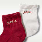 Nike Everyday Elevated Ankle Socks (2 Pairs)