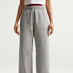 Nike Sportswear Phoenix Fleece Pantalón de talle alto y pernera ancha - Mujer