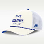 Gorra de rejilla universitaria Nike ajustable para hombre Duke Denim