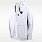 Cincinnati Bengals Alt Anorak Men's Nike NFL 1/2-Zip Hooded Jacket