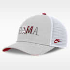 Gorra de rejilla universitaria Nike ajustable para hombre Alabama Legacy Basketball Rise