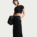 Nike Sportswear Women's Mid-Rise Wide-Leg Track Pants