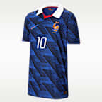 Jersey de fútbol Nike Dri-FIT ADV para niños talla grande Kylian Mbappé France National Team 2026 Match Home