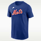 Playera Nike de la MLB para hombre Keith Hernandez New York Mets Cooperstown 40th Anniversary