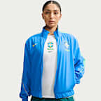 Brazil Strike Women's Nike Dri-FIT Soccer Woven Tracksuit