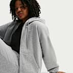 Nike Studio Fleece Medium Weight Women's Oversized Full-Zip Hoodie