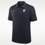 Polo Nike Dri-FIT de la MLB para hombre Detroit Tigers Authentic Collection Striped Victory