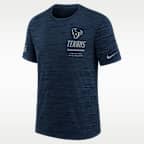 Houston Texans Sideline Team Issue Velocity Big Kids' Nike Dri-FIT NFL T-Shirt