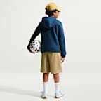Sudadera con gorro sin cierre de futbol Nike para niño talla grande C.D. Guadalajara Club