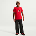 Playera con bolsillo para niños talla grande Nike Sportswear