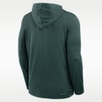 Michigan State Sideline Men's Nike Dri-FIT College Long-Sleeve Hooded Top