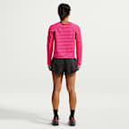 Nike Radical AirFlow After Dark Tour Women's Aero-FIT Long-Sleeve Cropped Running Top