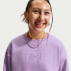 Nike Studio Fleece Oversize Crew Genç Çocuk (Kız) Sweatshirt'ü