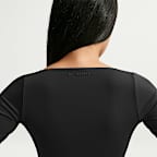 NikeSKIMS Matte Longsleeve-Wickeloberteil (Damen)