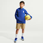 Sudadera con gorro sin cierre de fútbol Nike para niño talla grande Korea Club