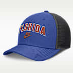 Florida Legacy Arch Rise Men's Nike Dri-FIT College Trucker Adjustable Hat