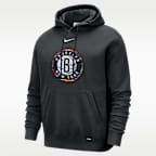 Sudadera con gorro Nike Club para hombre Brooklyn Nets City Edition