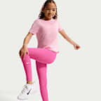 Leggings a vita alta Dri-FIT Nike One – Ragazza