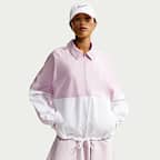 Chamarra de popelina oversized de medio cierre para mujer Nike Sportswear