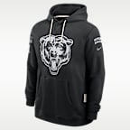 Chicago Bears Salute to Service Sideline Men's Nike Dri-FIT NFL Pullover Hoodie
