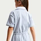 Vestido de manga corta para niños talla pequeña Nike Tennis Lifestyle