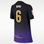 Gavi Barcelona 2026/27 Match Away Kobe Men's Nike Aero-FIT Soccer Jersey