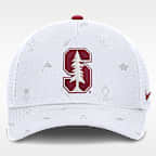 Stanford Country Club Golfin' Rise Men's Nike College Trucker Adjustable Hat