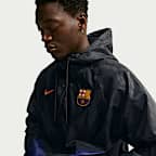 FC Barcelona Üçüncü Nike Anthem Erkek Futbol Ceketi