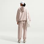 Nike Studio Fleece Medium Weight Women's Oversized Sweatshirt Logo Hoodie