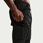 Nike Unlimited Dri-FIT 18 cm-es, sokoldalú, 2 az 1-ben férfi rövidnadrág