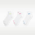 Calcetines de entrenamiento al tobillo (3 pares) Nike Everyday Plus Cushioned