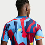 FC Barcelona Academy Pro Fourth Nike Dri-FIT Pre-Match-Fußballoberteil (Herren)