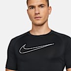 Playera de manga corta de corte ajustado para hombre Nike Pro Dri-FIT