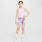 Camiseta de tirantes de cuello alto para niña Nike