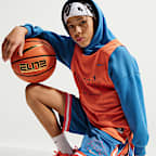 Shorts de básquetbol Dri-FIT para niño talla grande Nike DNA