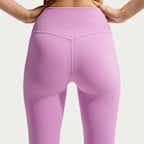 Nike Zenvy Women's High-Waisted 7/8 Leggings with No Front Seam