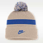 Dallas Cowboys Rewind Peak Men's Nike NFL Cuffed Pom Beanie