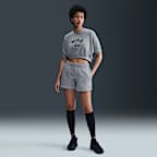 Nike Sportswear Phoenix Fleece Pantalons curts de cintura mitjana de 10 cm - Dona