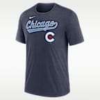 Playera Nike de la MLB para hombre Chicago Cubs City Connect