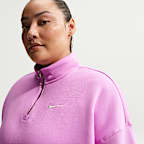 Nike Sportswear Phoenix Fleece Women's Over-Oversized 1/4-Zip (Plus Size)