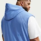 Nike N.A.C. Dri-FIT ærmeløs træningshættetrøje i fleece til mænd