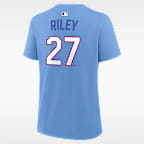 Austin Riley Atlanta Braves City Connect Women's Nike MLB T-Shirt