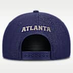 Gorra Nike de la MLB ajustable con estructura A-Frame para hombre Atlanta Braves Cooperstown Rise