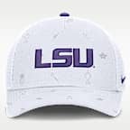 Gorra de rejilla universitaria Nike ajustable para hombre LSU Country Club Golfin' Rise