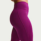 Nike Universa Women's High-Waisted Full-Length Leggings with No Front Seam