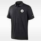Polo Nike Dri-FIT de la NFL para hombre Pittsburgh Steelers Tour