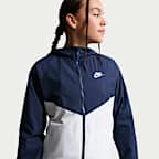 Nike Sportswear Windrunner Repel-Jacke mit Kapuze für ältere Kinder