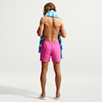 Shorts de playa o alberca con forro de ropa interior para hombre de 12.7 cm Nike Swim Breaker Essential